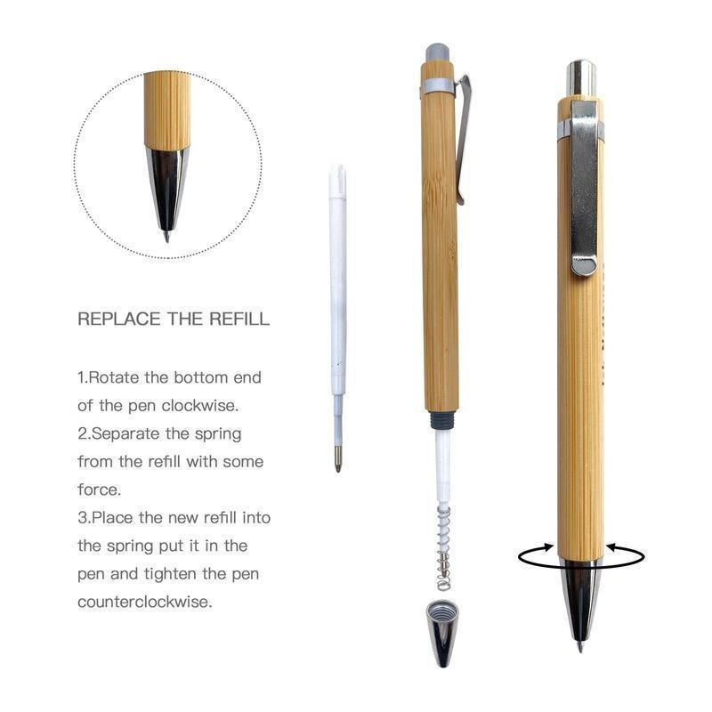 Bamboo Ballpoint Pen - Image 4