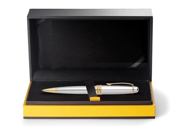 Cross Bailey™ Medalist® with 23KT Gold Plated Appointments Ballpoint Pen (Blue Ink) - Image 5