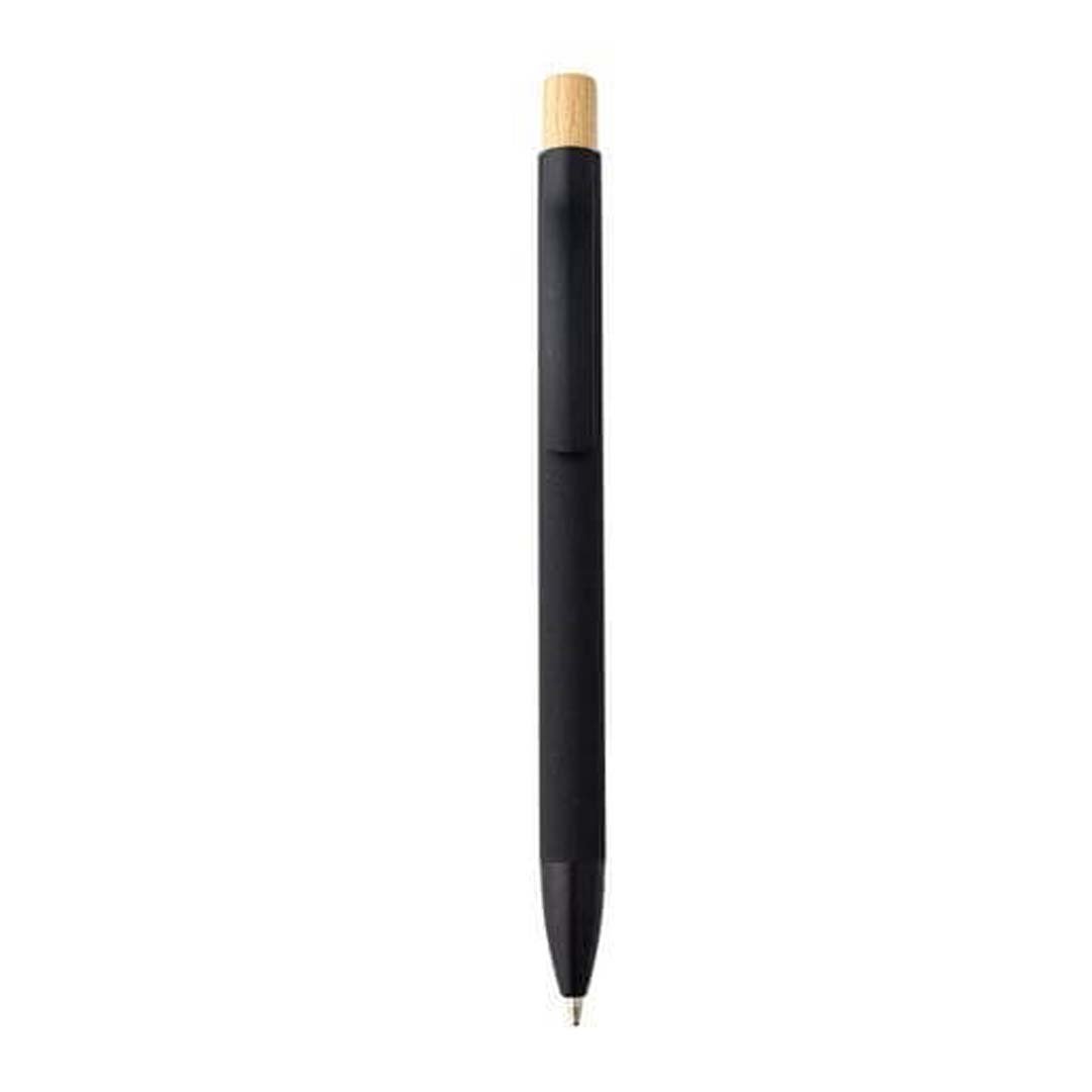 BOLT - Aluminium Push Action Ballpen - Black - Image 3
