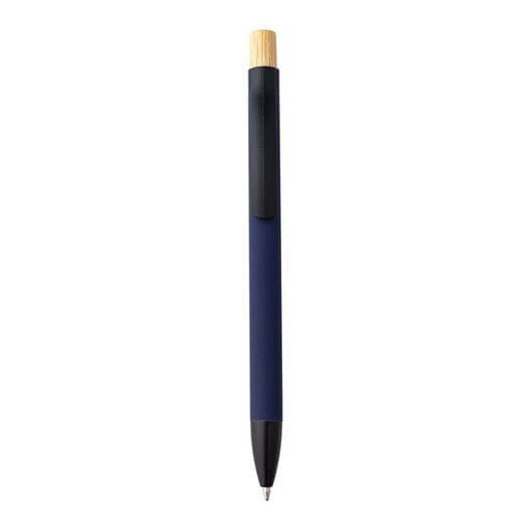 BOLT - Aluminium Push Action Ballpen - Blue - Image 3