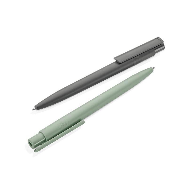 UMA PRO F OCEAN Recycled Plastic Pen - Light Green - Image 2
