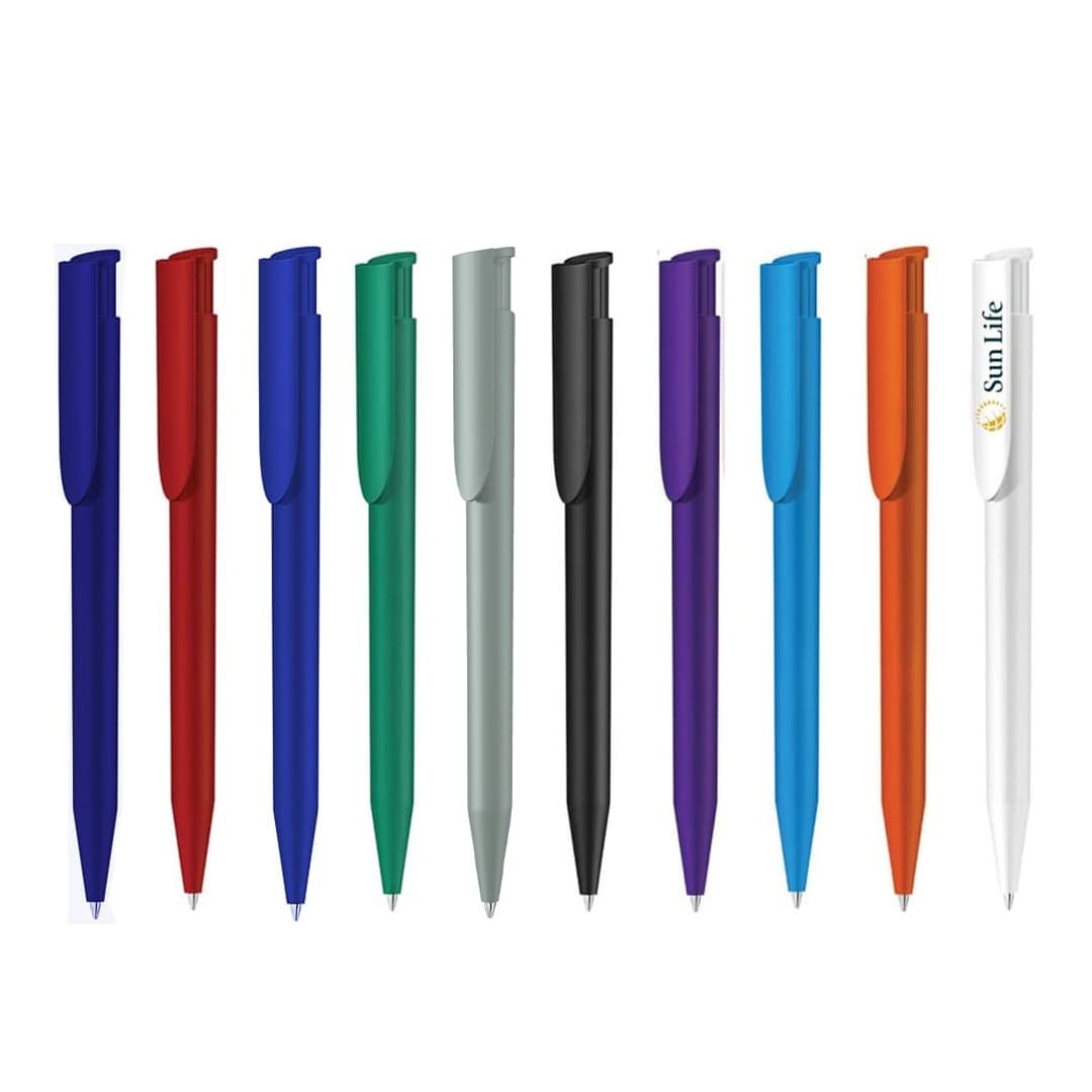 UMA HAPPY Plastic Pen - Red - Image 2