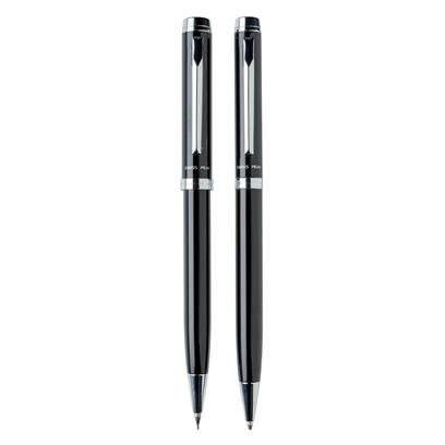LUZERN SET - Swiss Peak Pen Set - Black - Image 2