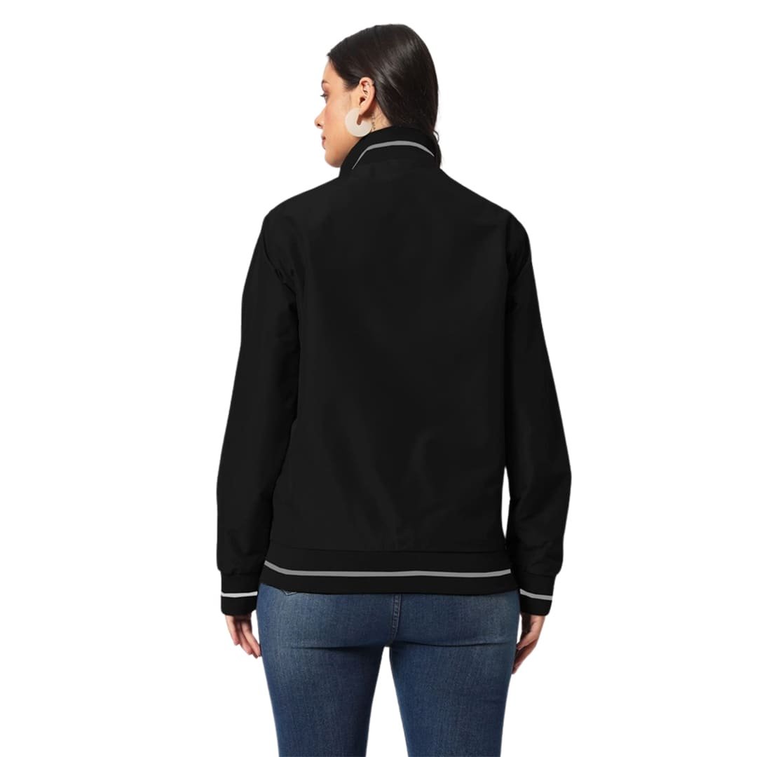 VARSITY - SANTHOME Women's Lightweight Reversible Bomber Jacket - Image 7