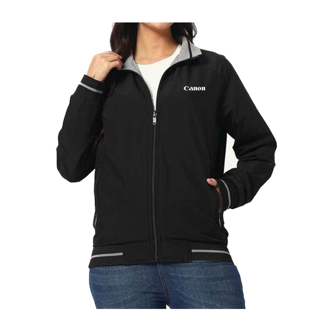 VARSITY - SANTHOME Women's Lightweight Reversible Bomber Jacket - Image 9