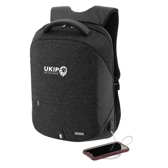 ROSARIO -SANTHOME Laptop Backpack With USB Port - Image 5
