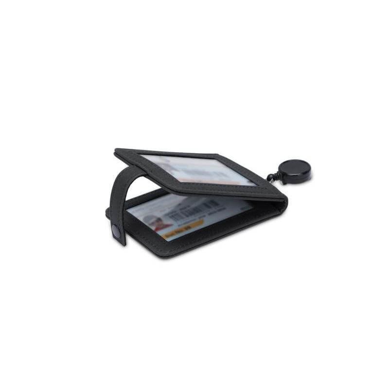 KOLN - Santhome ID Cardholder with Reel Badge - Black - Image 15