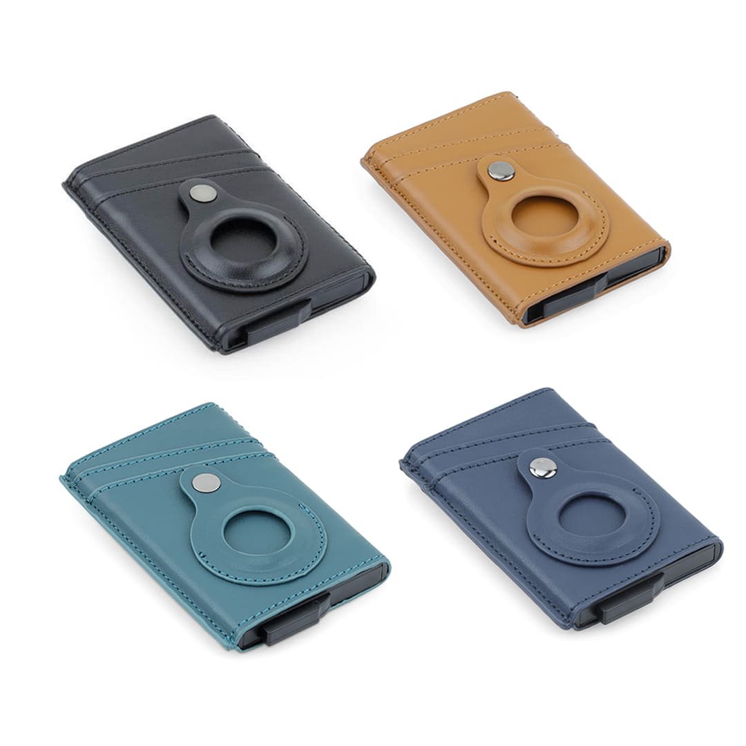 TROMSI - Santhome® PU Card Holder with Santhome Tag pocket - Black - Image 17