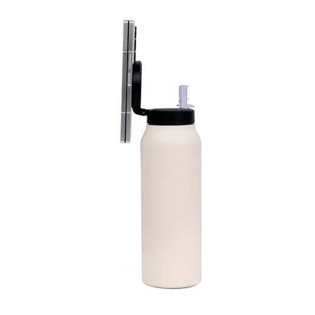 FERRO - Giftology Magnetic Phone Holder Water Bottle 760ml - Sandstone - Image 9