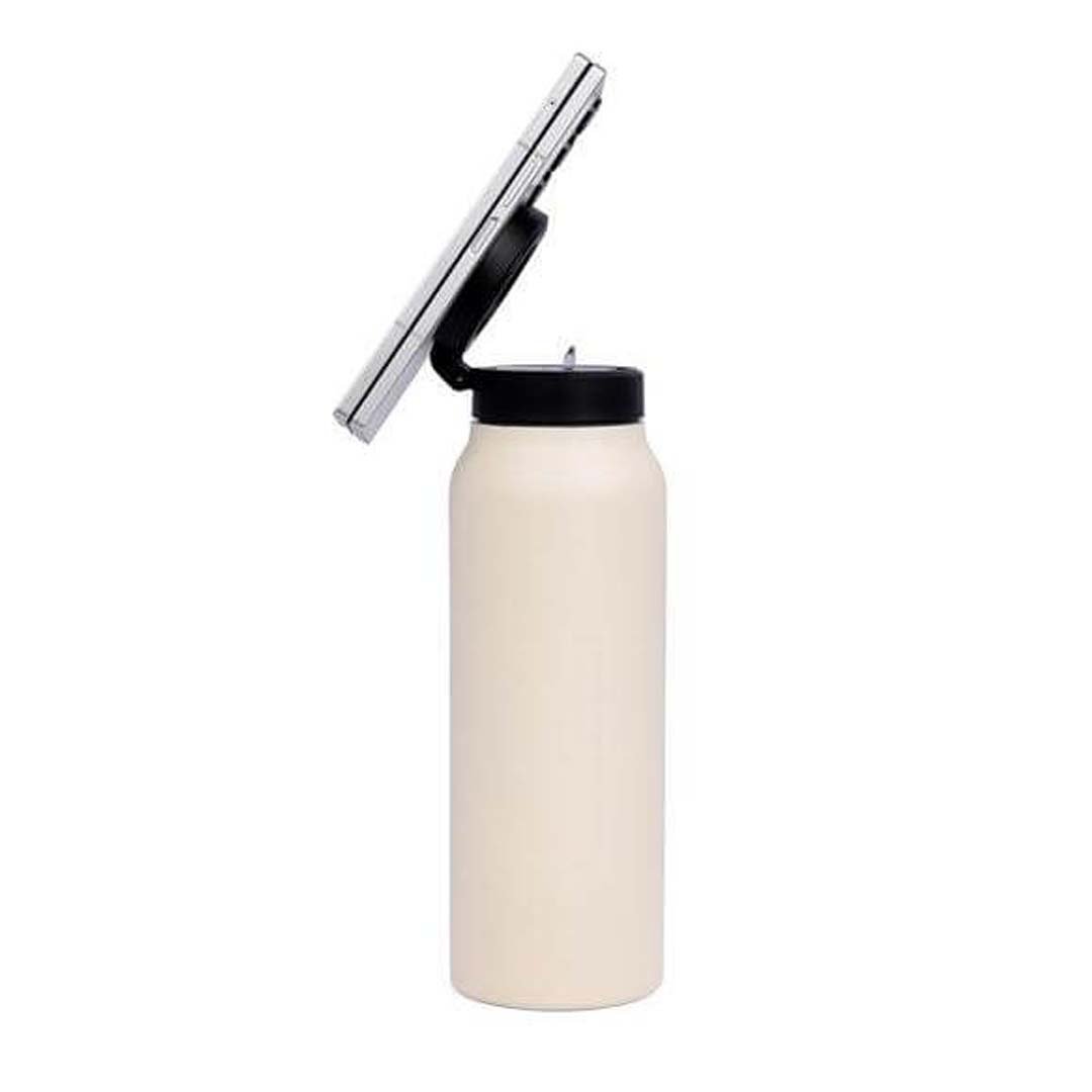 FERRO - Giftology Magnetic Phone Holder Water Bottle 760ml - Sandstone - Image 12