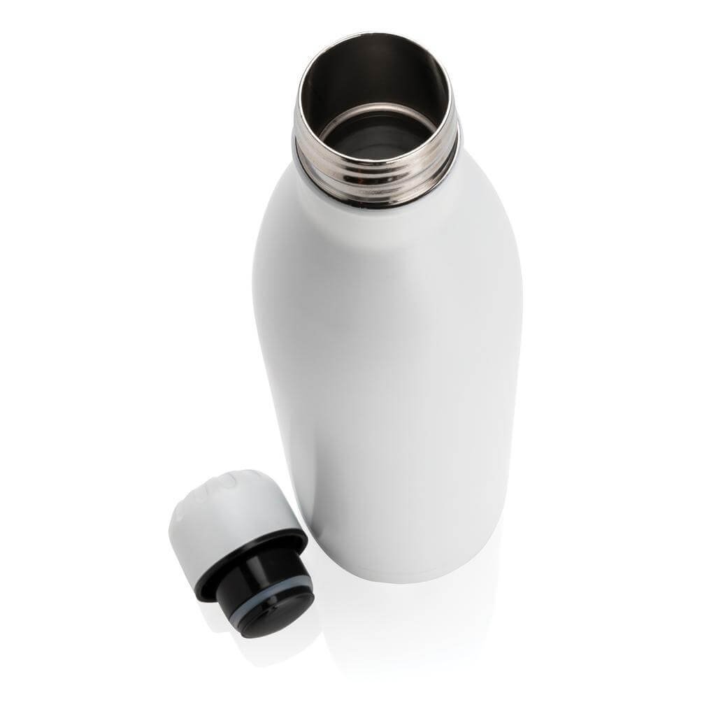 GRODNO - Soft Touch Insulated Water Bottle - White - Image 5
