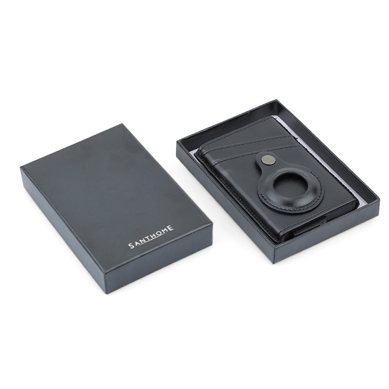 TROMSI - Santhome® PU Card Holder with Santhome Tag pocket - Black - Image 24