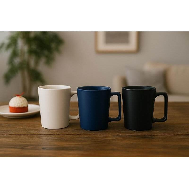 FALLO - Giftology Ceramic Cup with Wide Grip 400 ml - White - Image 9