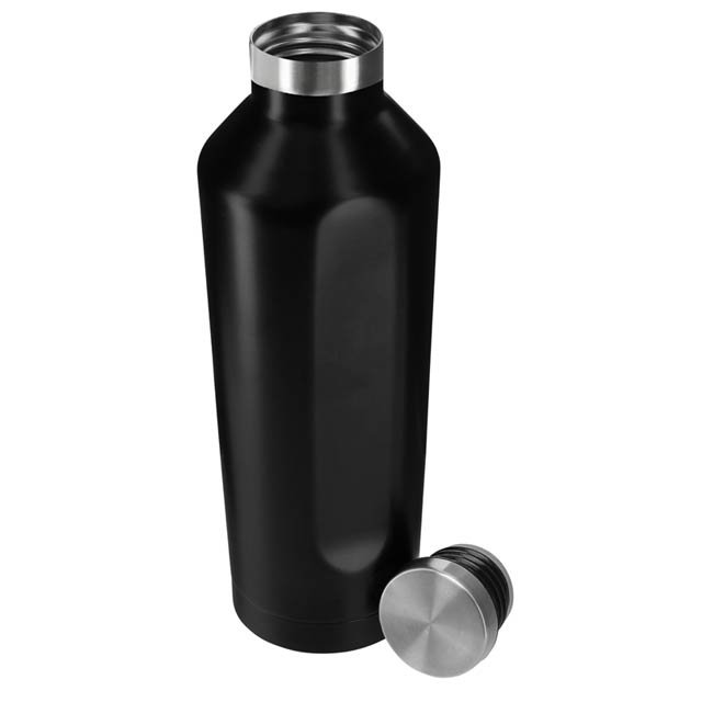 GALATI - Hans Larsen Stainless Steel Water Bottle - Black - Image 8