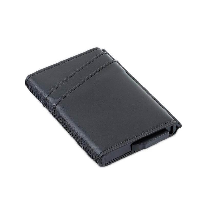 TROMSI - Santhome® PU Card Holder with Santhome Tag pocket - Black - Image 4