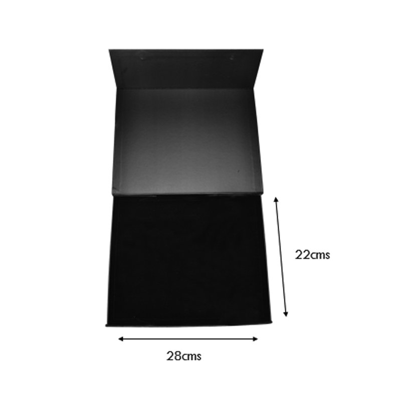 Gift Set Packaging with Magnet Closing (Medium) - Black - Image 6
