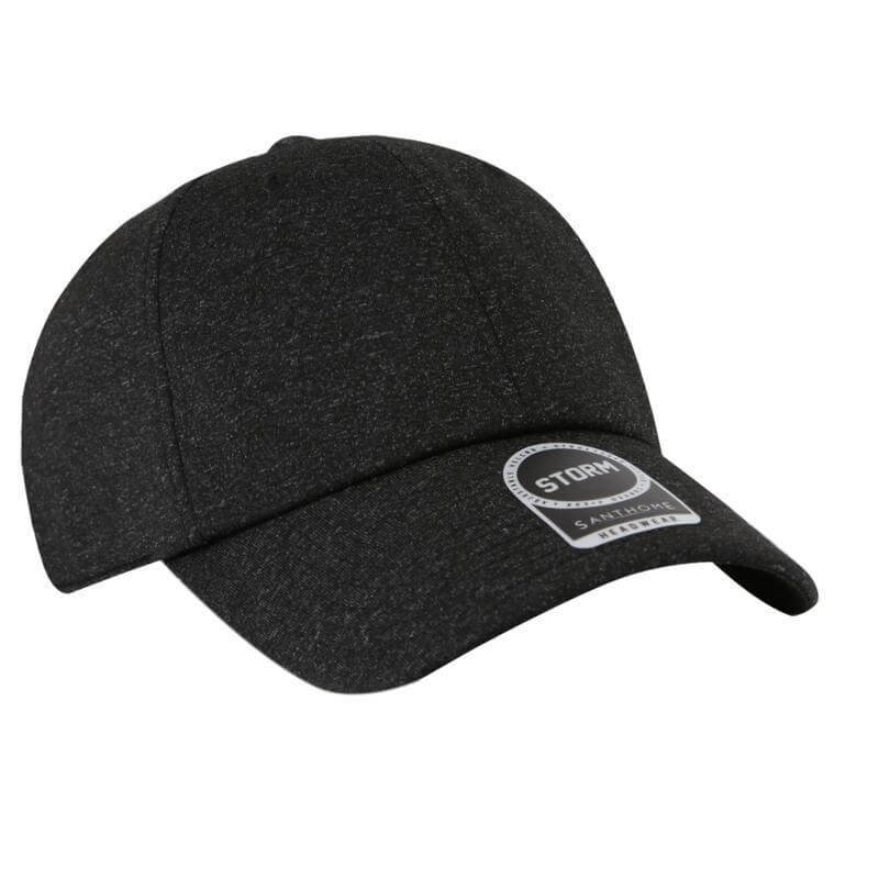 STORM - Santhome Textured 6-panel Cap - Black - Image 9