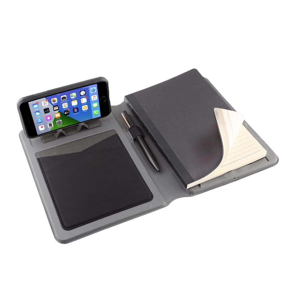 GUBIN - Santhome 10000mAh Wireless Powerbank Organizer - Grey - Image 13