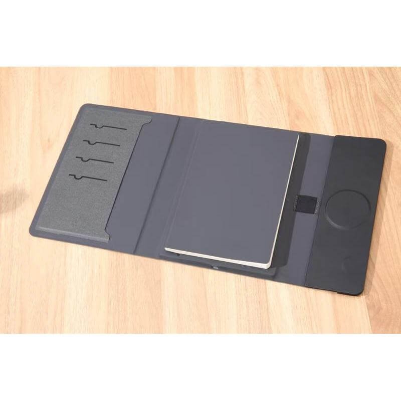 BERGMUND - Santhome 10000mAh Mag Wireless Powerbank Portfolio - Black - Image 17