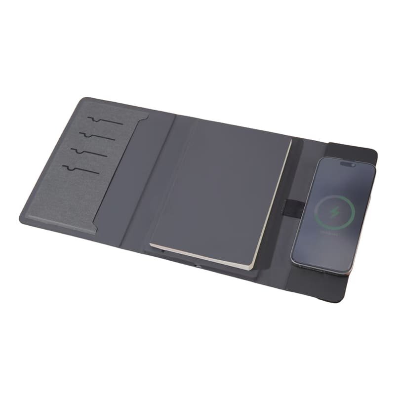 BERGMUND - Santhome 10000mAh Mag Wireless Powerbank Portfolio - Black - Image 21