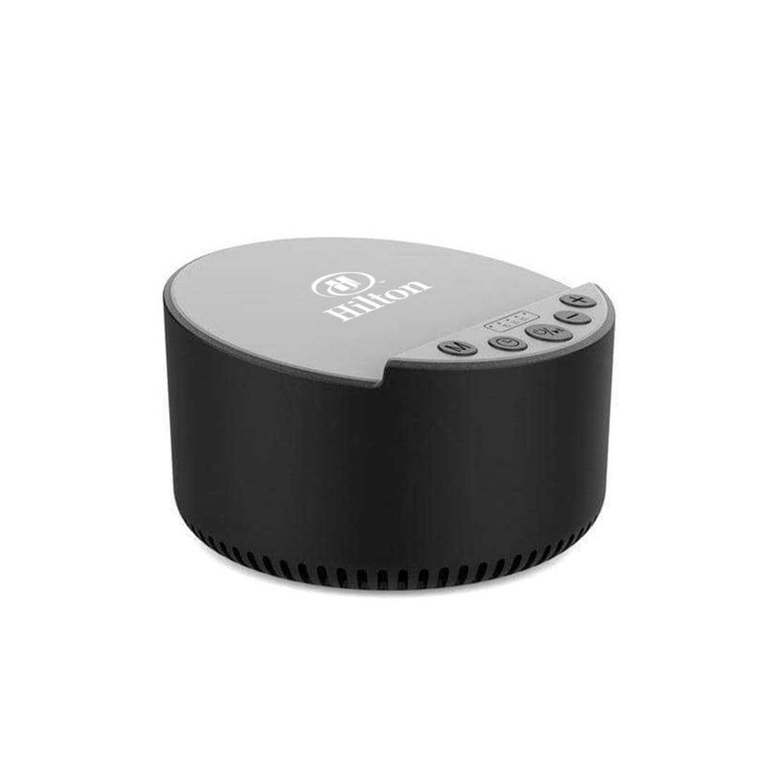 ROVIK - Giftology 3-in-1 Bluetooth Speaker with Sleep Machine and 15W Wireless Charger - Black - Image 11