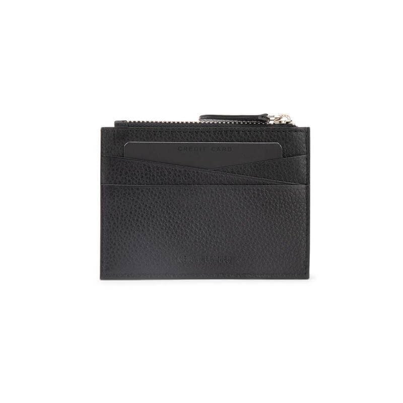 CROSS Pebble Leather Ladies' 6CC Zip Card Holder - Black - Image 8