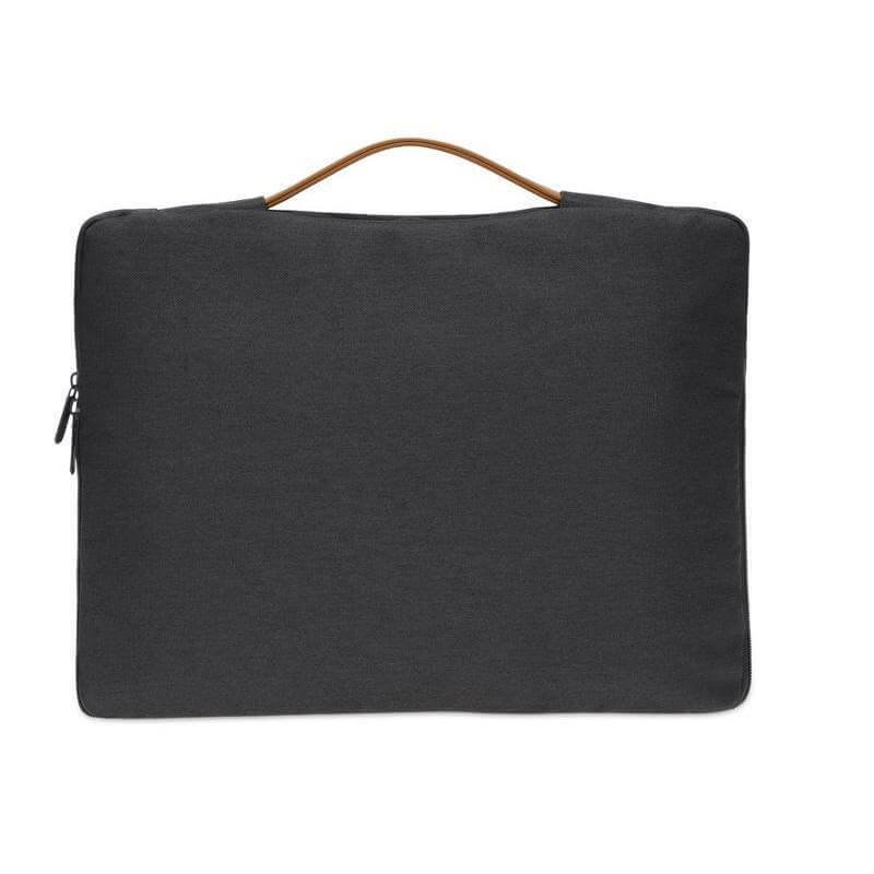 SALCEA - Santhome® 15" Laptop Sleeve - Black/Tan - Image 16