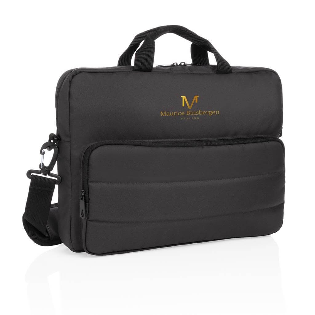 Impact AWARE™ RPET 15.6" Laptop Bag - Black - Image 17