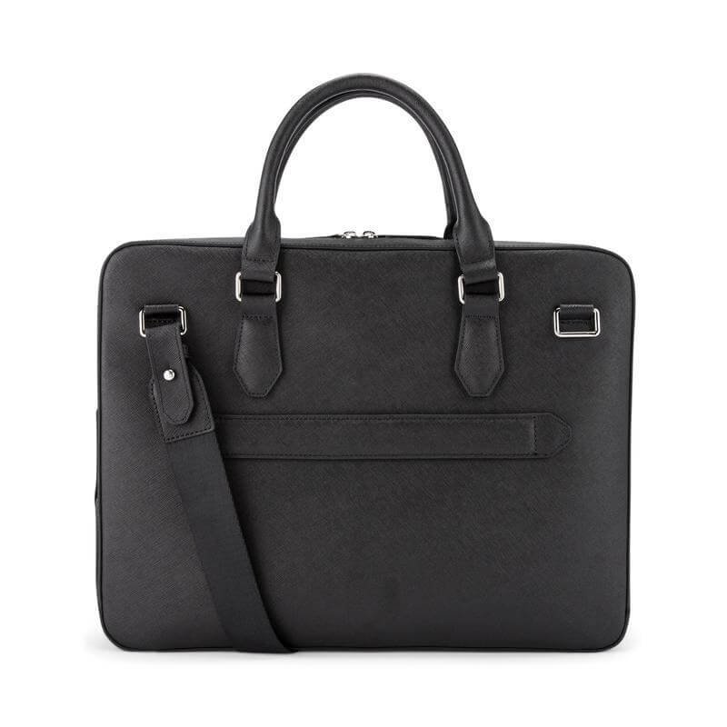 Cross Luxury Leather Briefcase - Black - Image 9