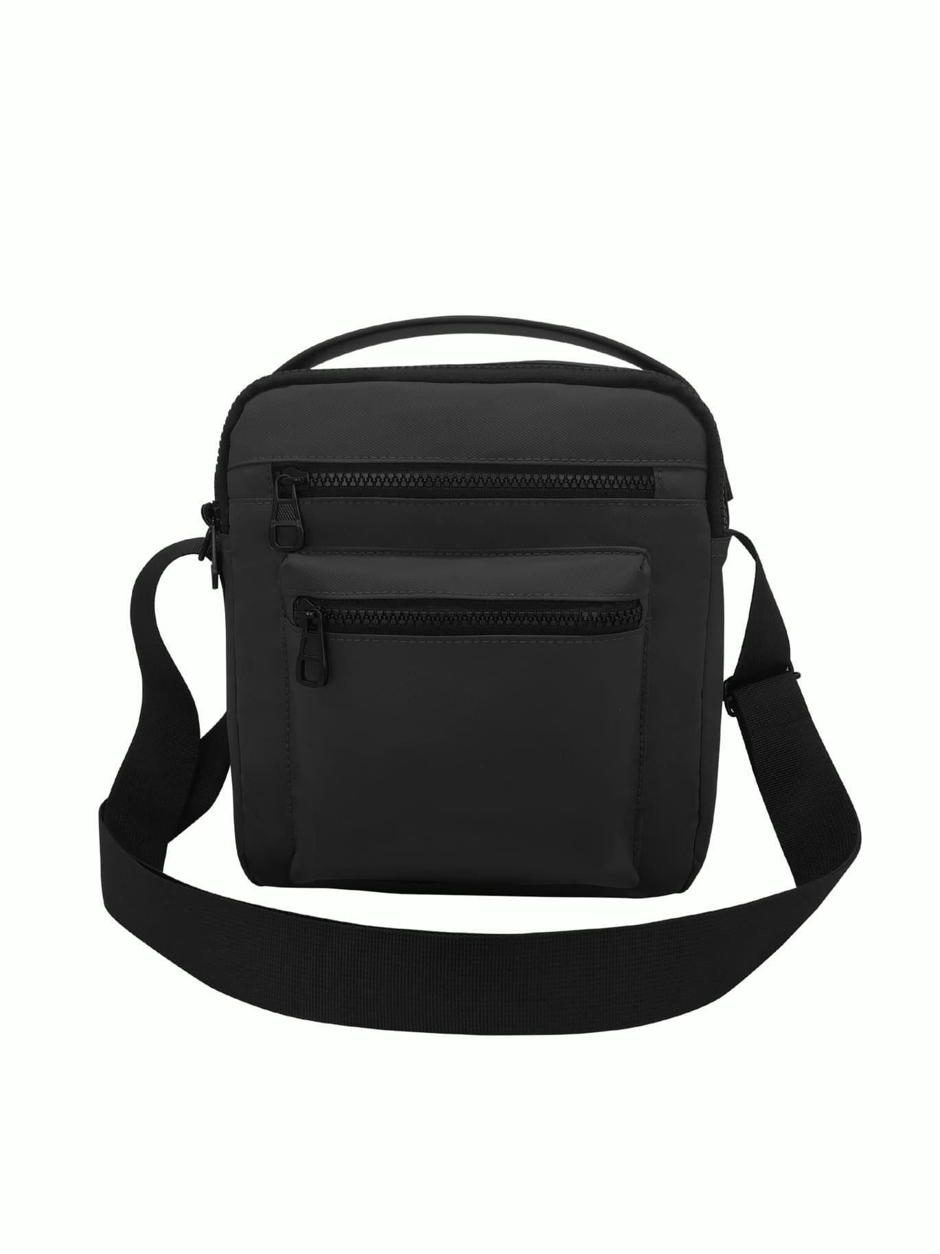 LUBIN City Pouch - SANTHOME Crossbody Travel Bag - Black - Image 6