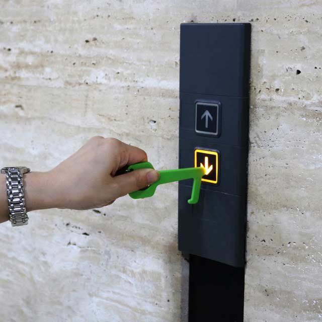 MASTY - Giftology Keyring Tool - Green (Anti-Microbial) - Image 7