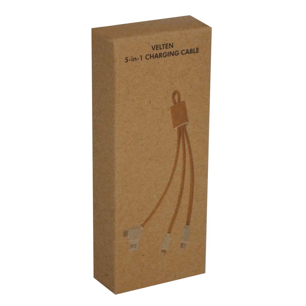 VELTEN - eco-neutral 5-in-1 Multiple Charging Cable - Image 7