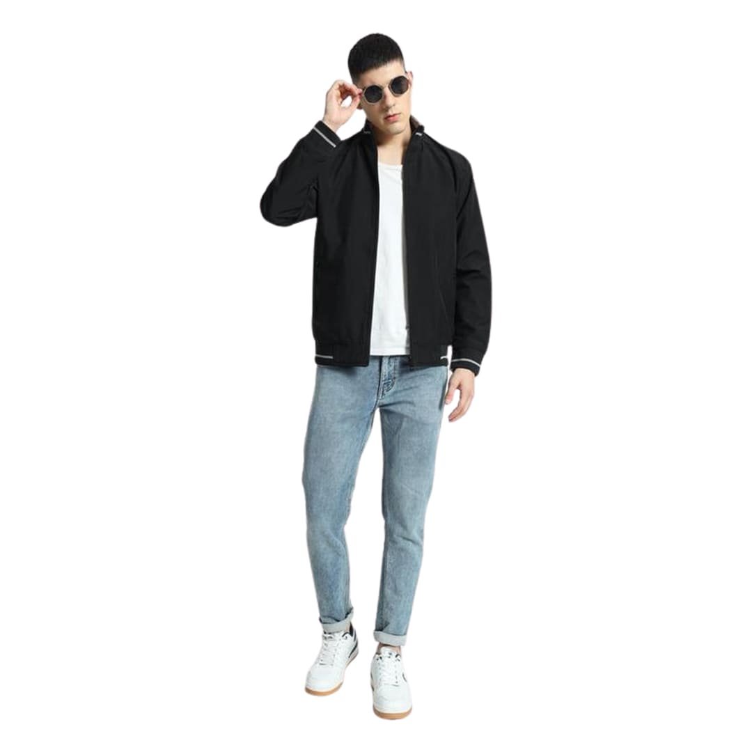 VARSITY - SANTHOME Men's Lightweight Reversible Bomber Jacket - Image 12