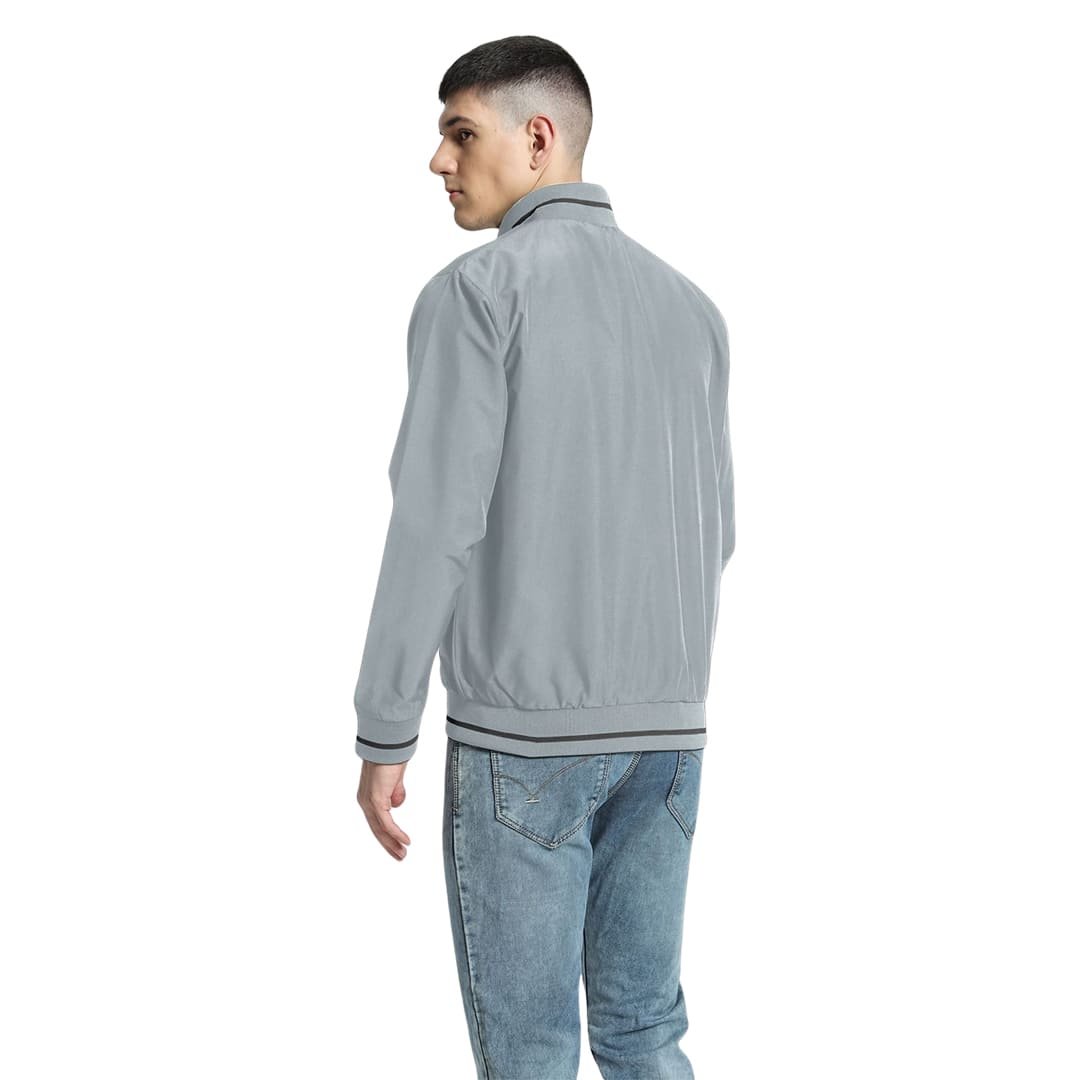 VARSITY - SANTHOME Men's Lightweight Reversible Bomber Jacket - Image 15