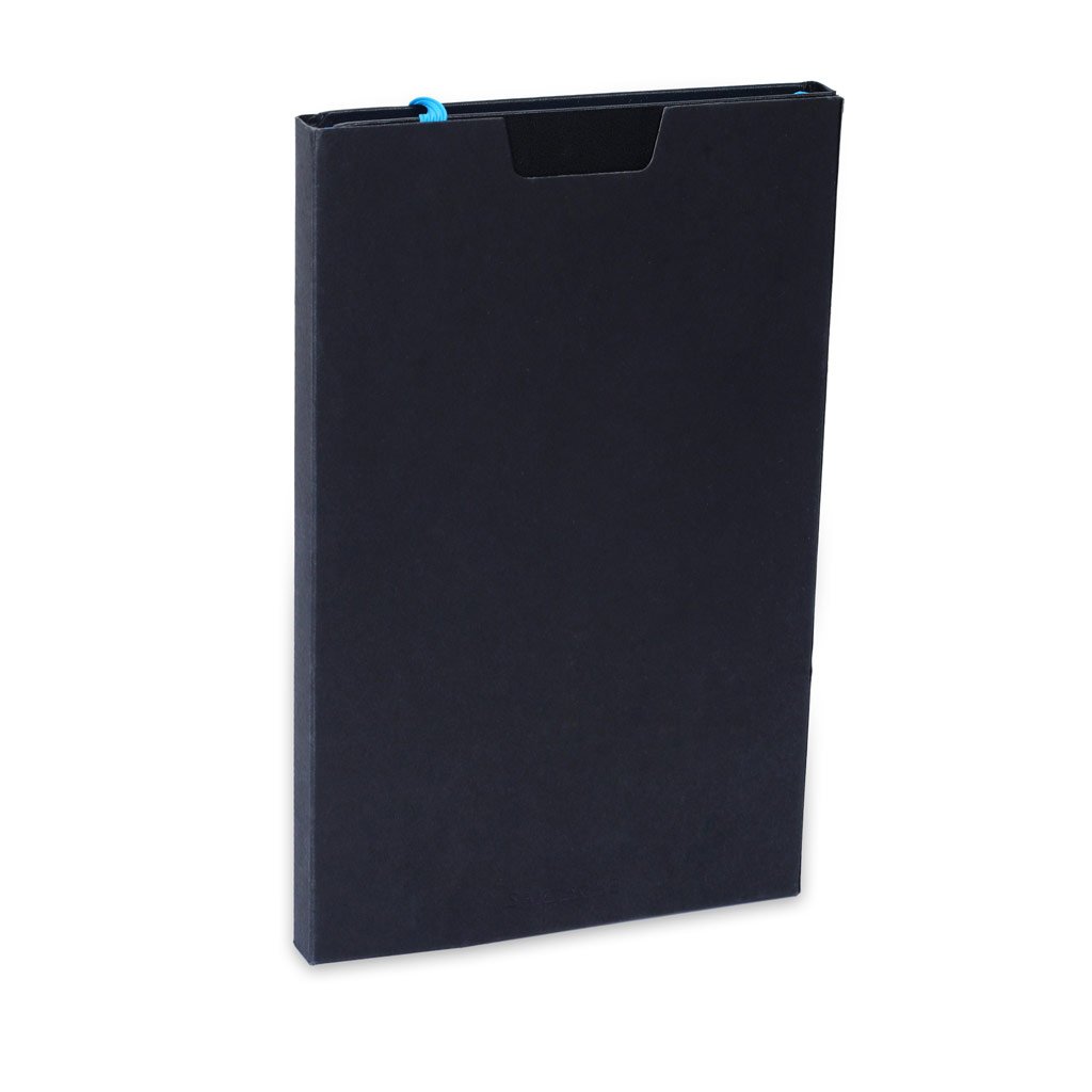 SUKH - SANTHOME A5 Hardcover Ruled Notebook Black-Blue - Image 7