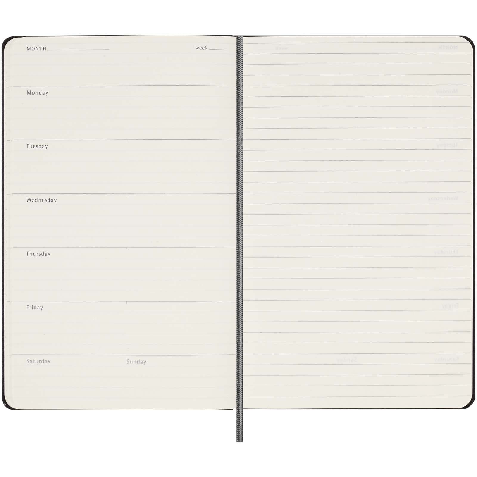 Moleskine Undated 12 Month Weekly Planner - Hard Cover - Large - Image 11