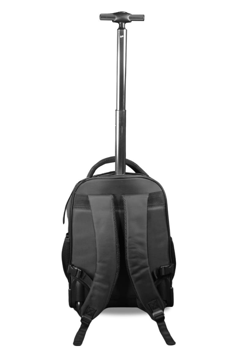 BREE - SANTHOME 2 Wheels Trolley Backpack - Black - Image 11