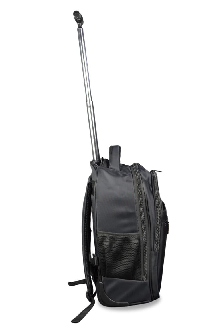 BREE - SANTHOME 2 Wheels Trolley Backpack - Black - Image 12