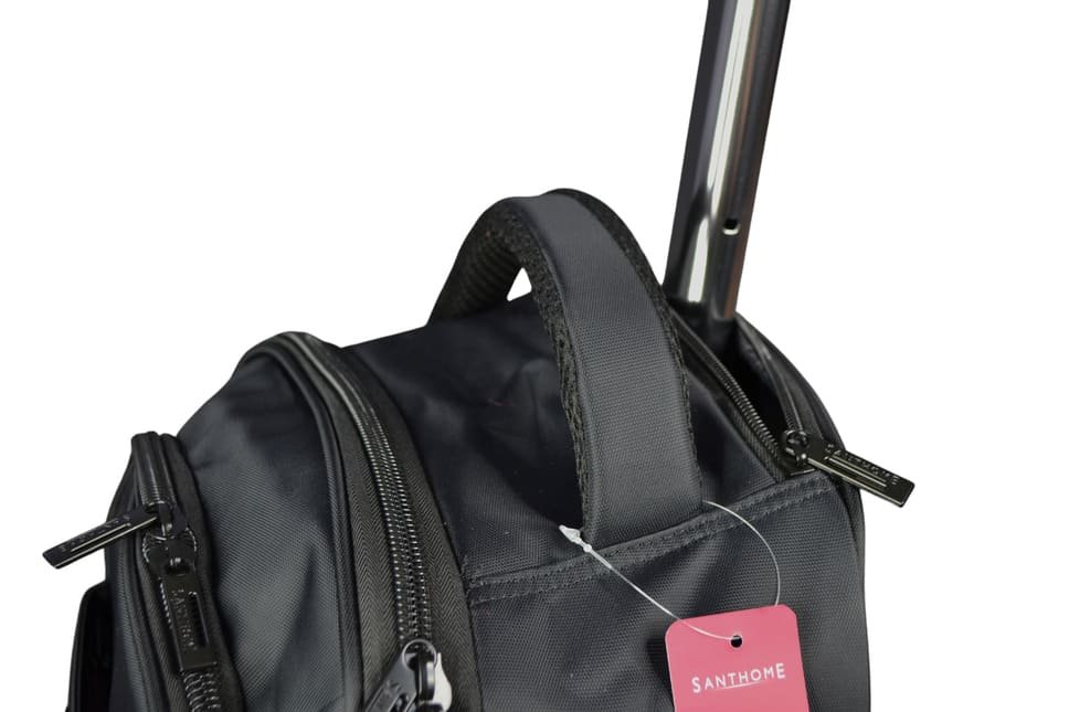 BREE - SANTHOME 2 Wheels Trolley Backpack - Black - Image 15