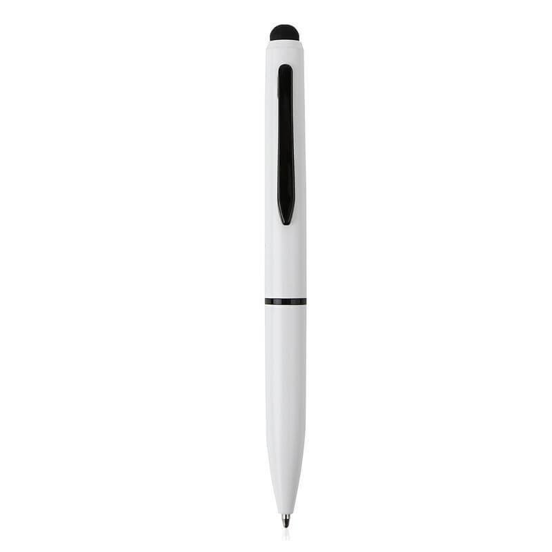 SVEN - Metal Ballpoint Pen with Stylus - White - Image 13