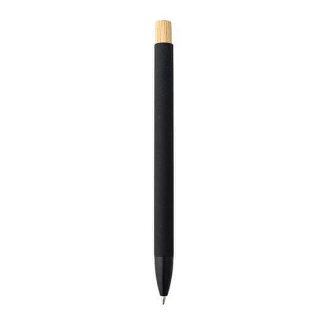 BOLT - Aluminium Push Action Ballpen - Black - Image 5