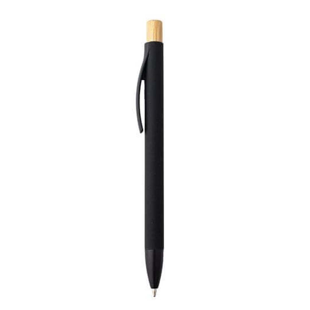 BOLT - Aluminium Push Action Ballpen - Black - Image 7