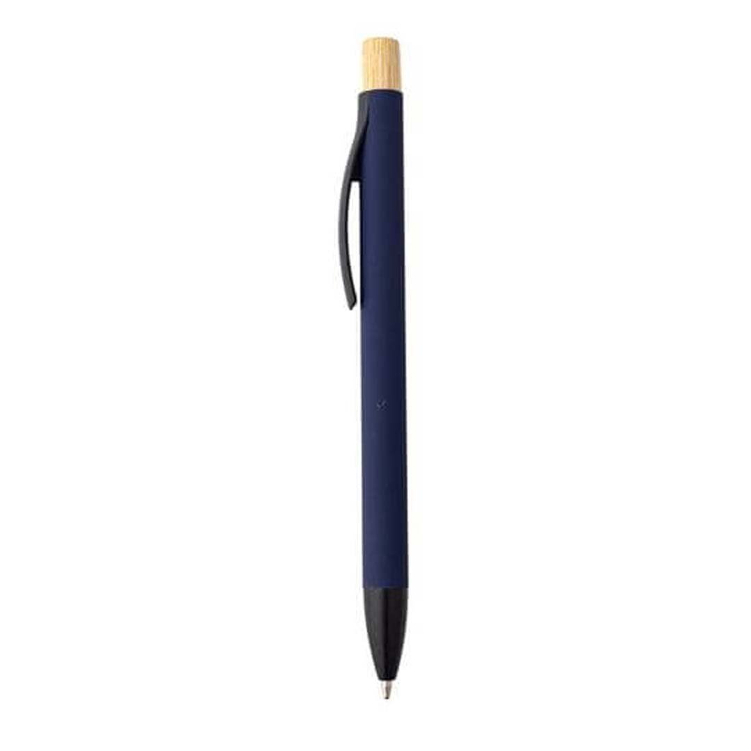 BOLT - Aluminium Push Action Ballpen - Blue - Image 5