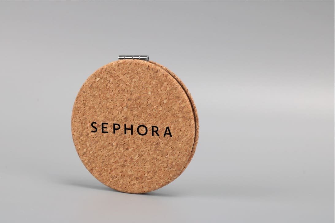 CROSA - eco-neutral Cork Pocket Mirror - Image 6