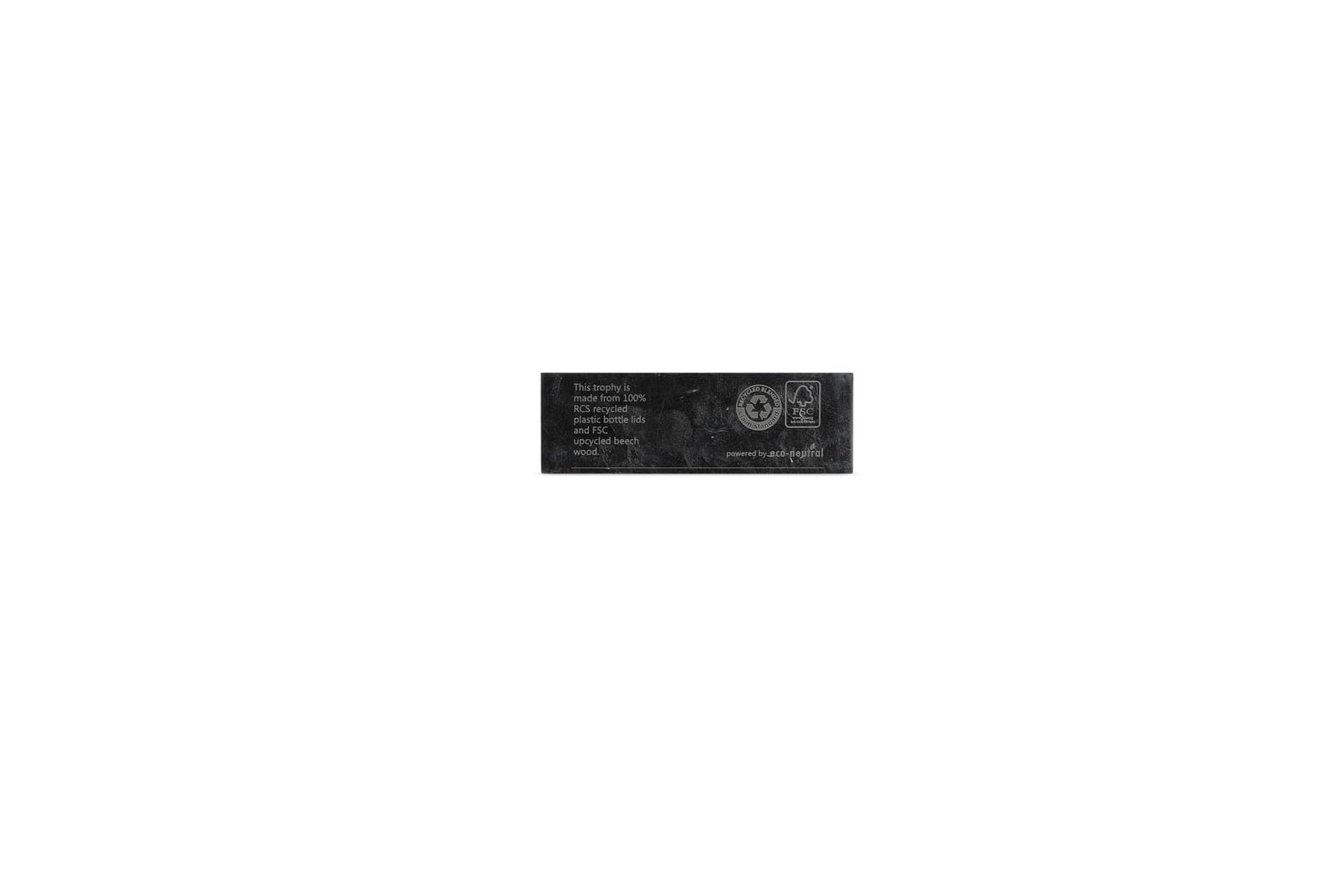 FARSO - Waste-to-Wins® Recycled Award - Black Swirl - Image 52