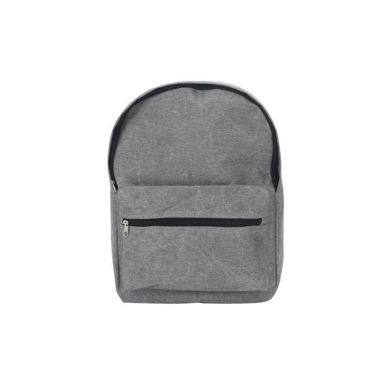AKBEZ - Promotional 15" 300D Polyester Backpack - Grey - Image 15