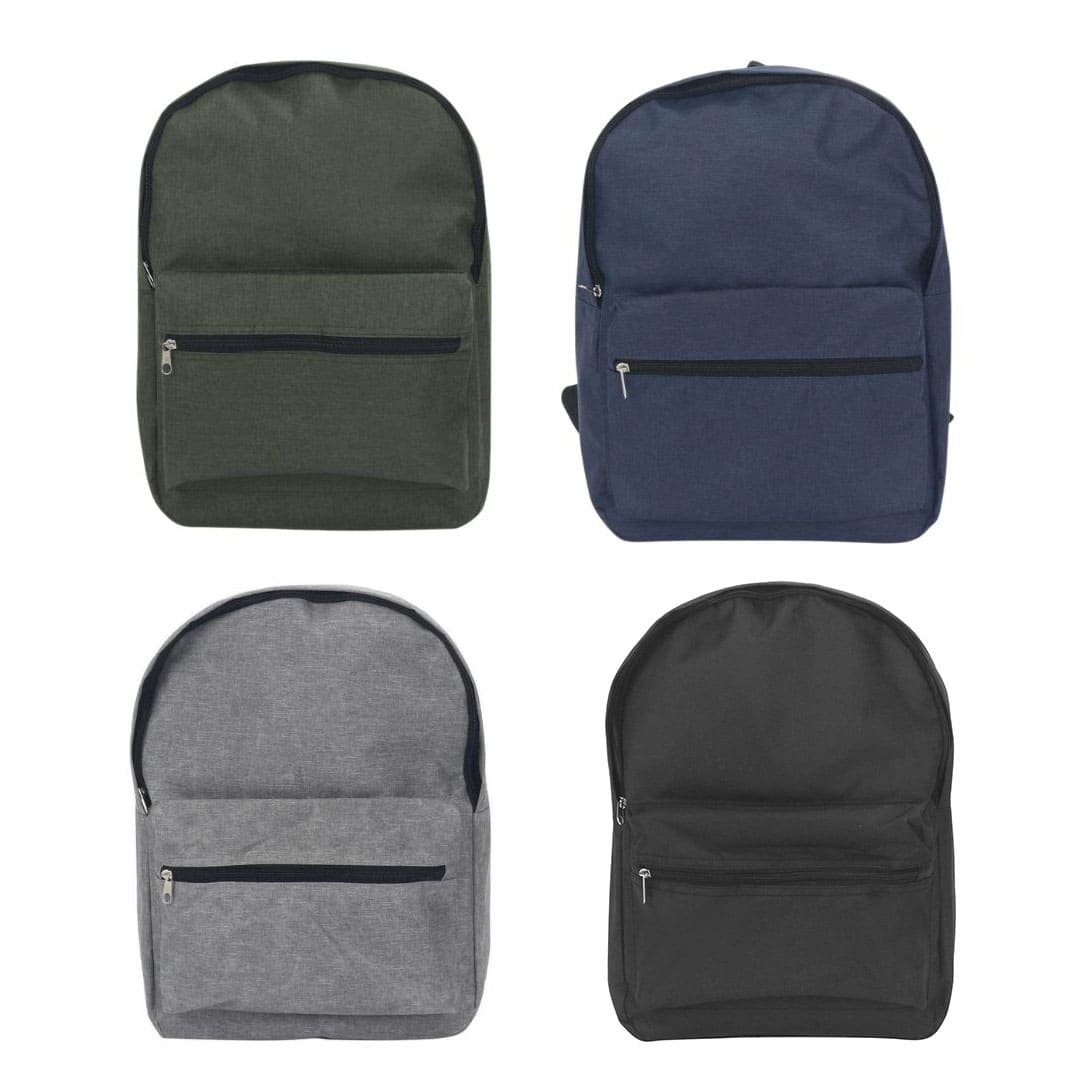 AKBEZ - Promotional 15" 300D Polyester Backpack - Green - Image 16