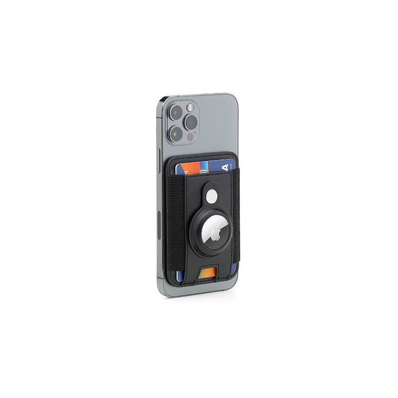 MARZ - Santhome® Magnetic Phone Cardholder with Santhome Tag Pocket - Black - Image 36