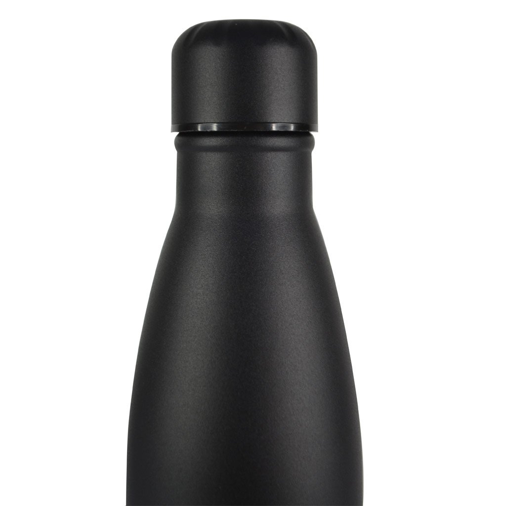 RONDA - Stone Touch Insulated Water Bottle - Black - Image 8