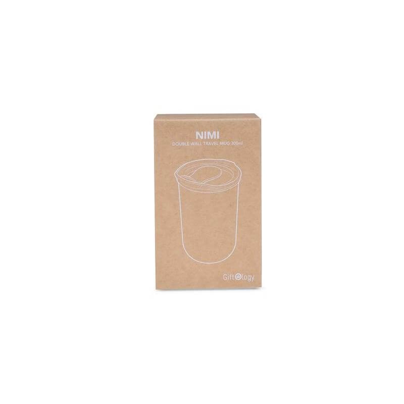 NIMI - Giftology Double Wall Travel Mug 300ml - Green - Image 14